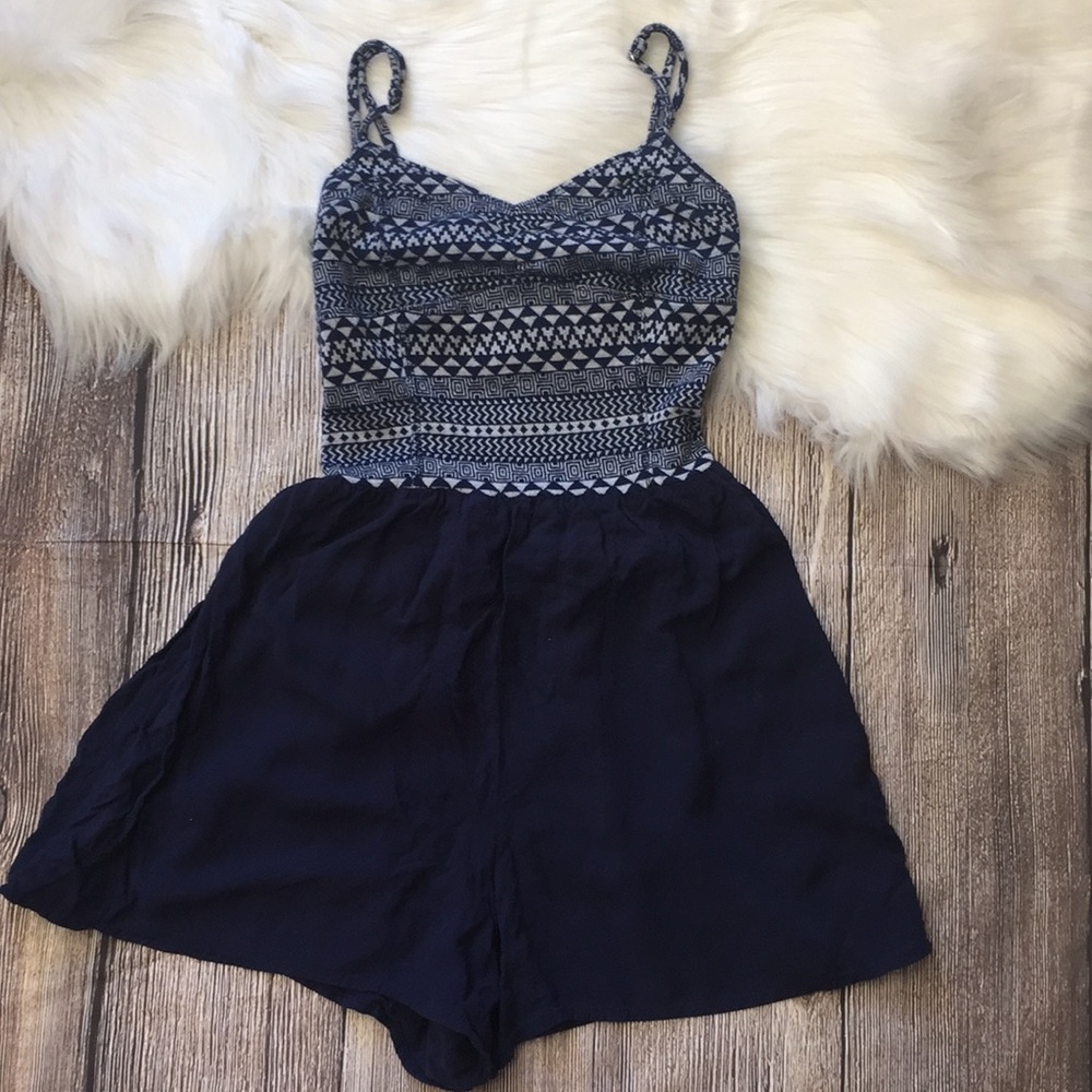 Aeropostale romper with spaghetti straps